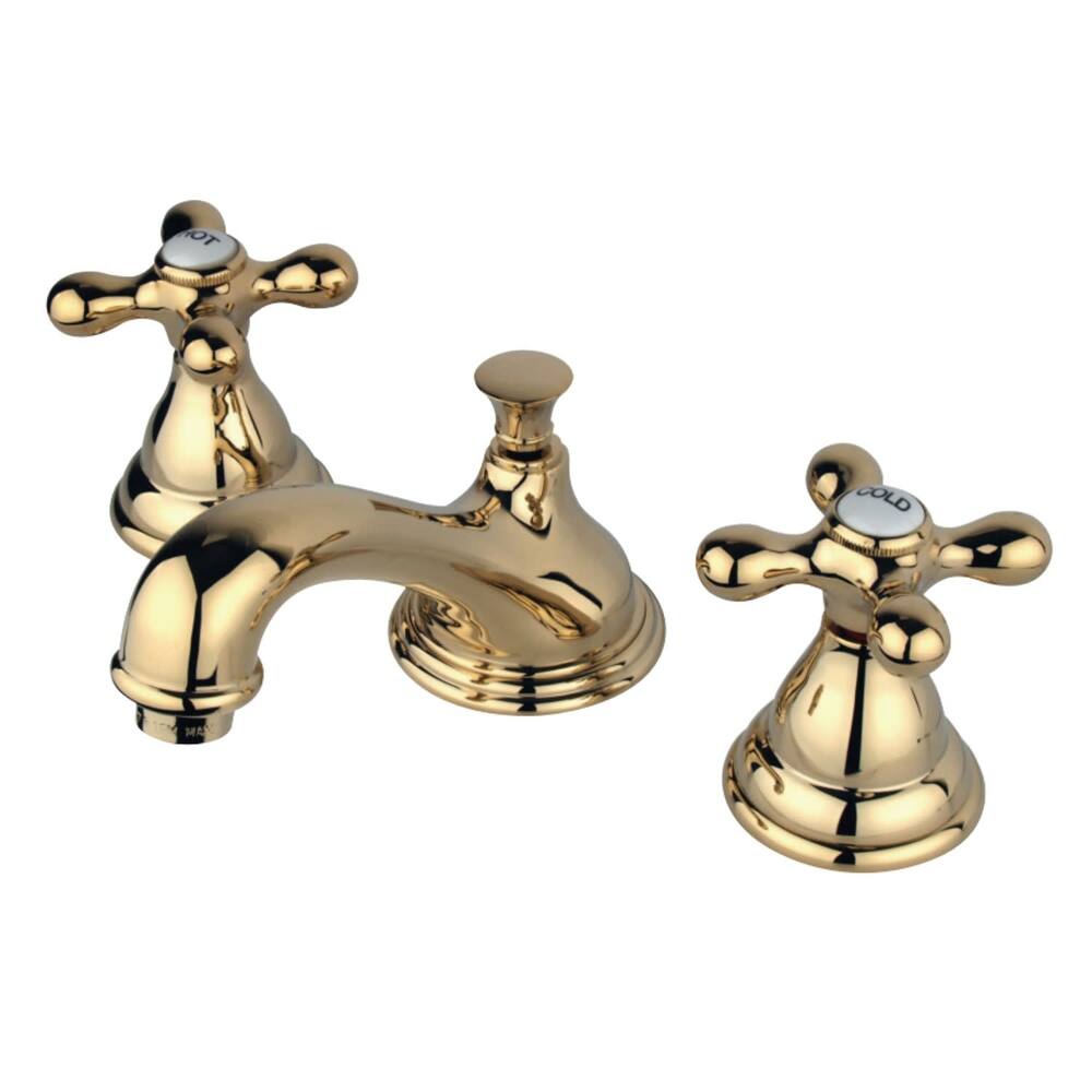 Kingston Brass Royale Widespread Bathroom Faucet with Pop-Up Drain