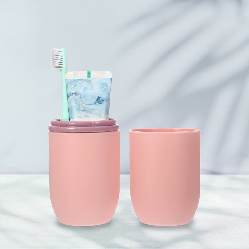 Toothbrush Travel Case, Plastic, Lightweight Traveling Toothbrush Holders Case, for Travel Business, 7.87"x2.87"