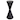 Uttermost Time's Up Hourglass Shaped Drink Table - 9 W  X 24.25 H X 9 D (in)