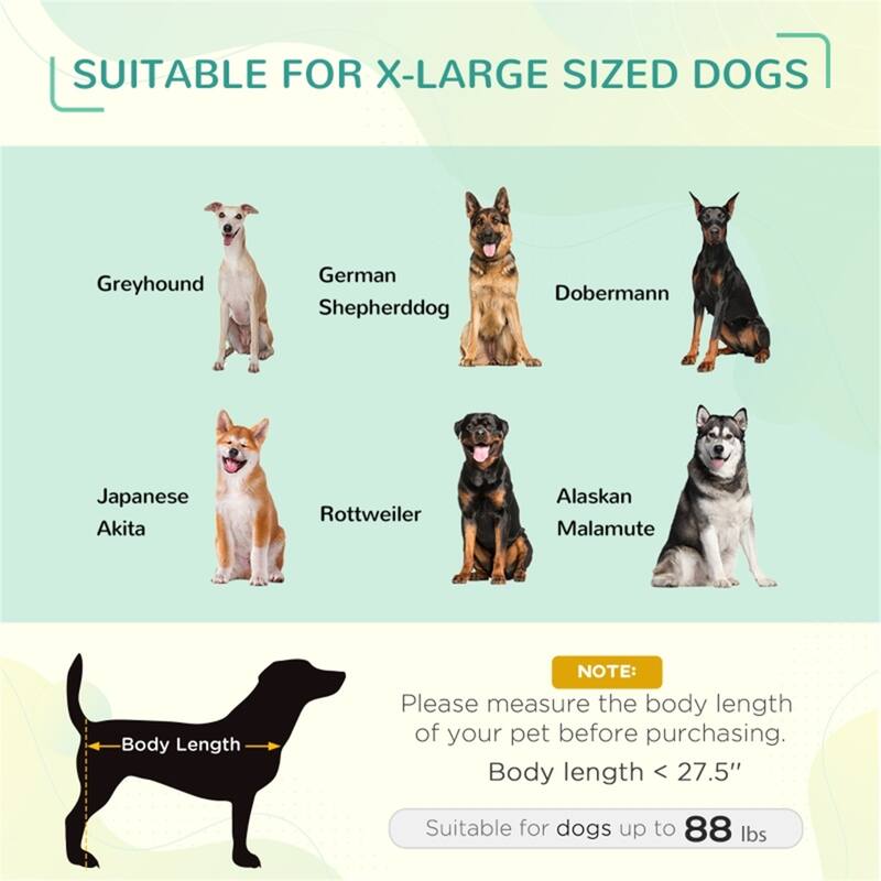 Foldable Elevated Pet Bed with Lightweight Steel Frame Including Travel Bag