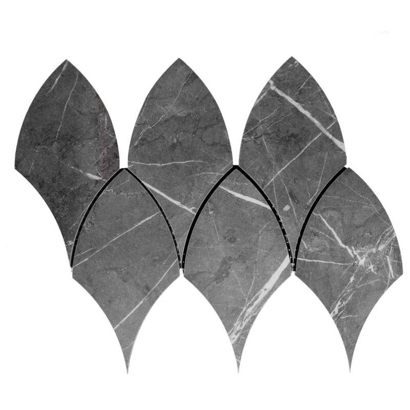 The Tile Life Stately Duchess 8x12 Charming Amber Polished Porcelain Floor, Wall & Backsplash Tile