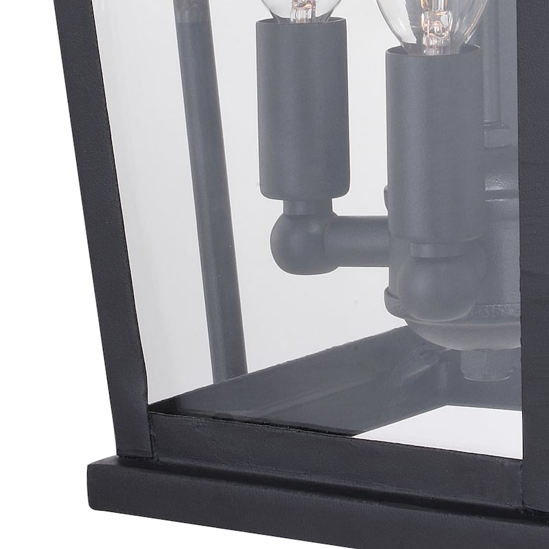 Vaxcel Lighting Lexington 3 Light 17" Tall Outdoor Wall Sconce