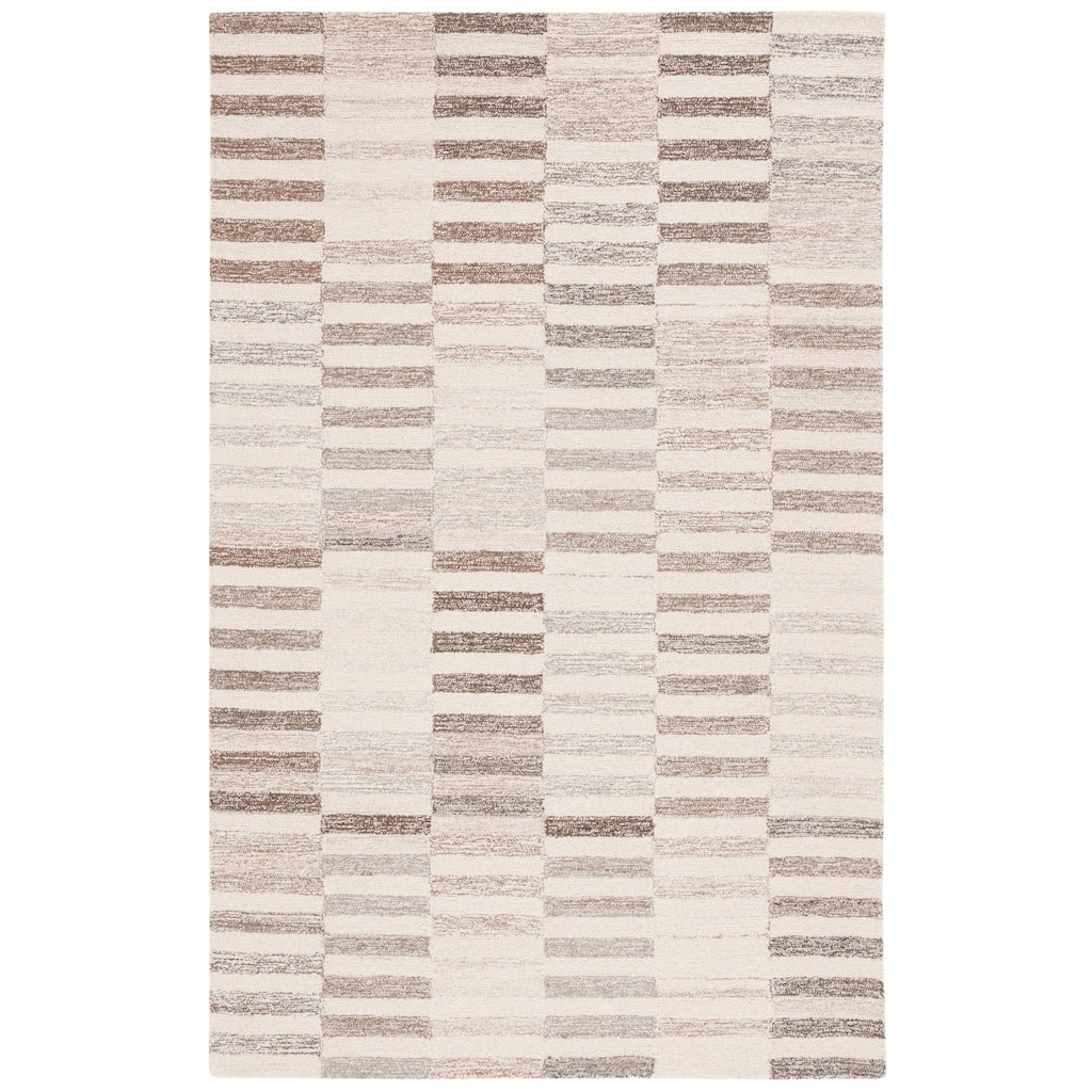 SAFAVIEH Handmade Ebony Elsie Modern Wool Rug