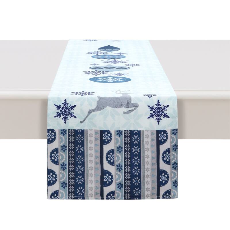 Reindeer Winter Table Runner - 13" x 72"