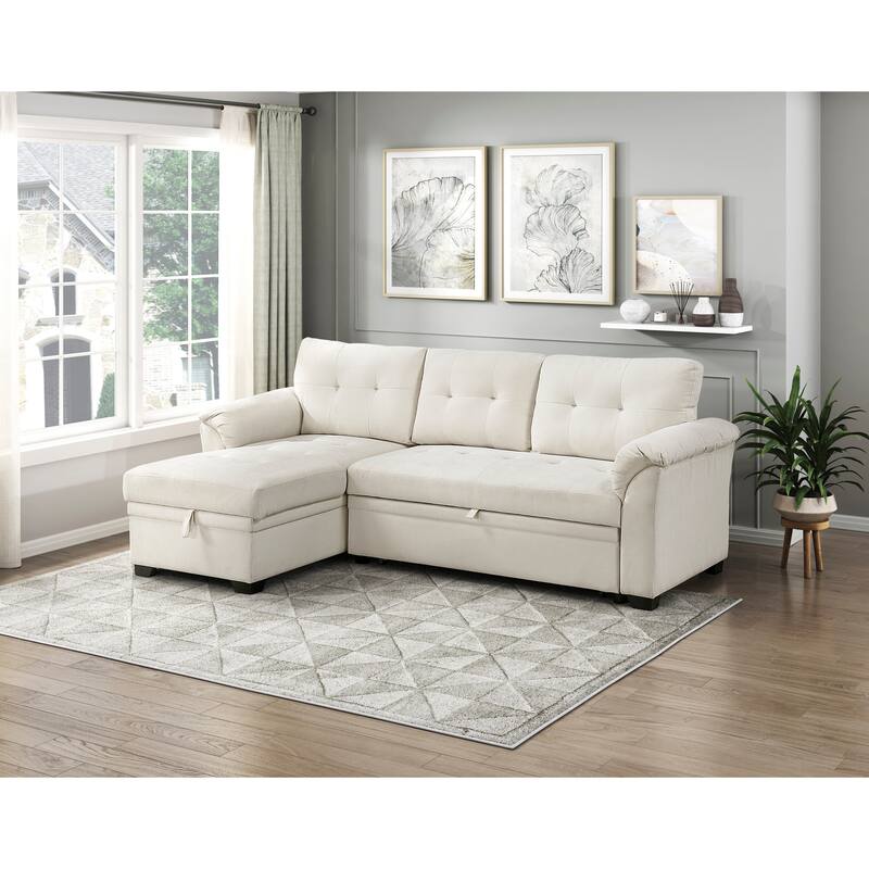Fremont & Park Holden Textured 2-Piece Reversible Sectional Sofa - Reversible Chaise