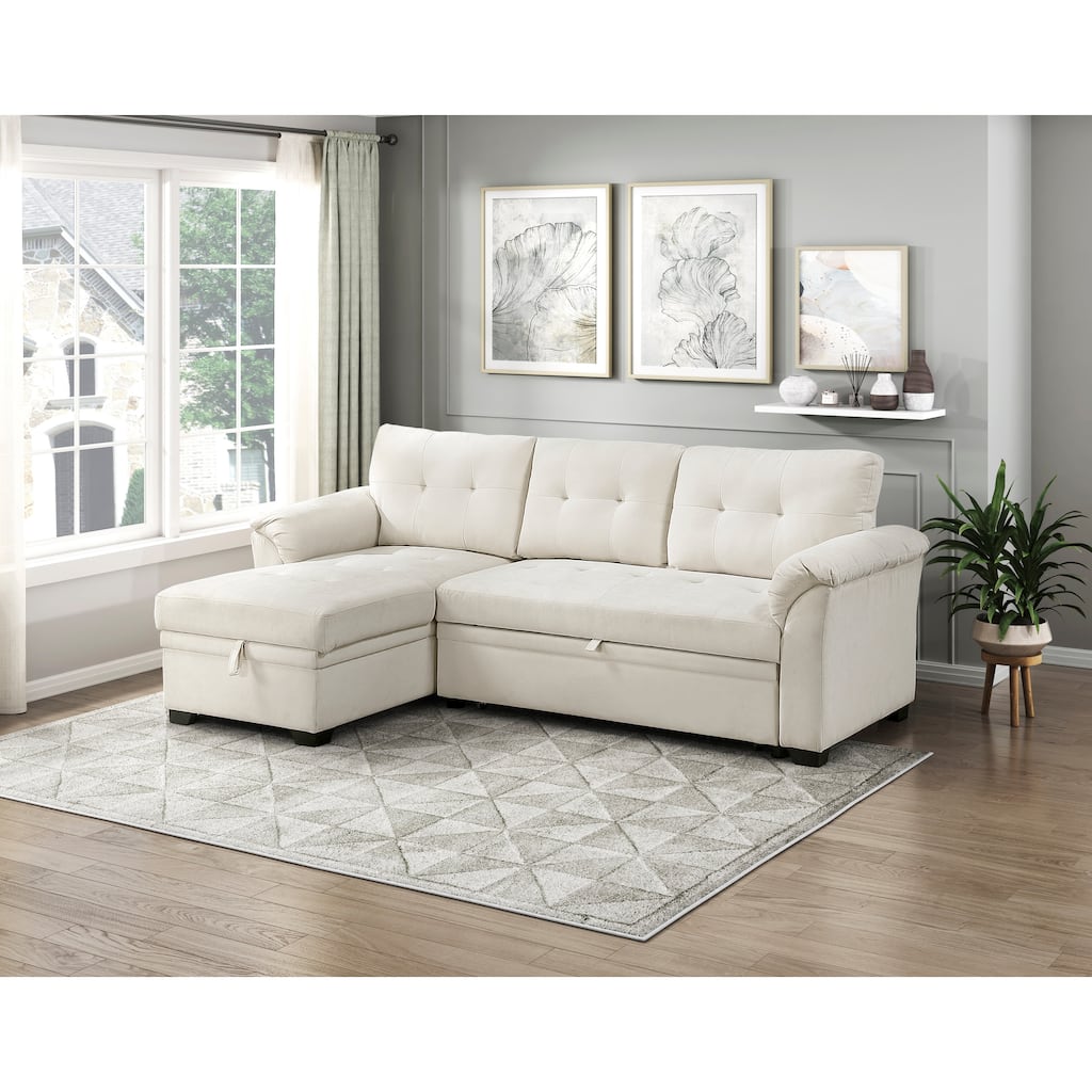 Fremont & Park Holden Textured 2-Piece Reversible Sectional Sofa - Reversible Chaise
