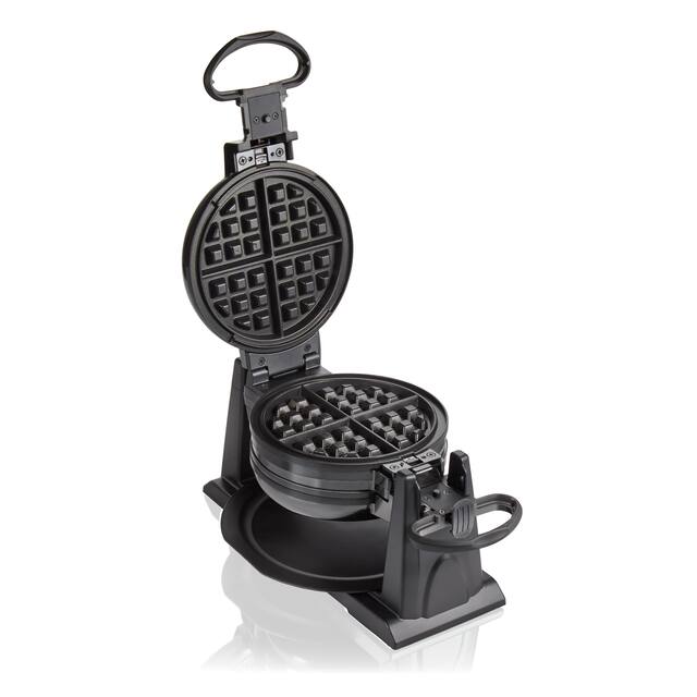 Hamilton Beach Double Rotating Belgian Waffle Maker with Removable