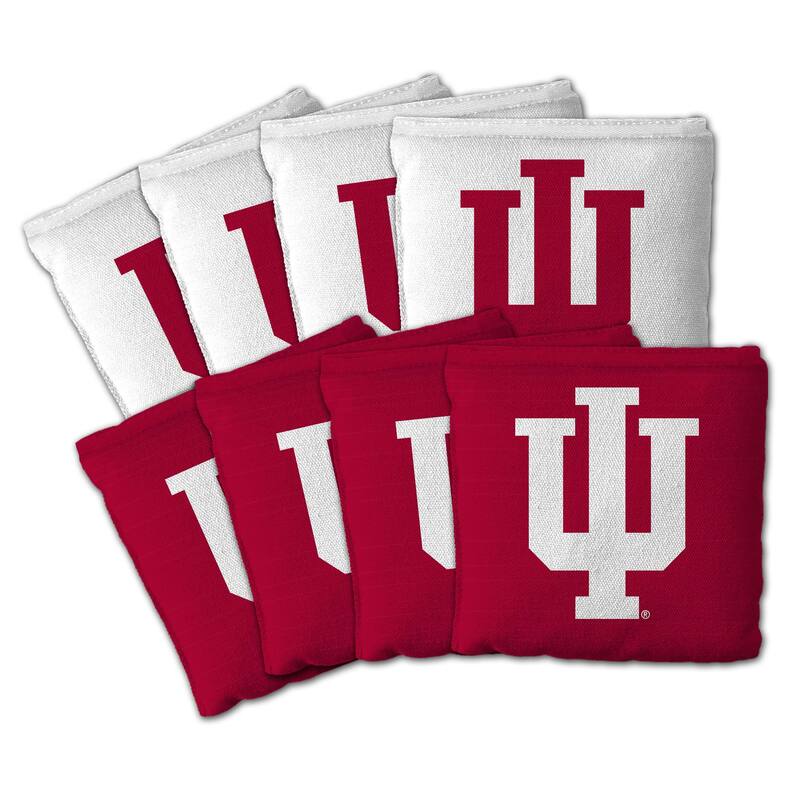Indiana Hoosiers NCAA Dual Sided Pro Stop & Slide Cornhole Bags