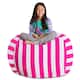 Option Canvas Stripes Pink and White