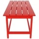 preview thumbnail 14 of 55, POLYTRENDS Laguna All Weather Poly Outdoor Coffee Table - Rectangle