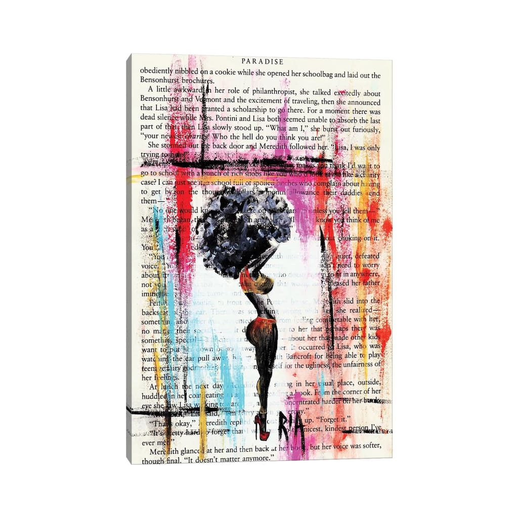iCanvas 'I Know What You Like...But She Is Not Me' by Artist Ria Canvas Print