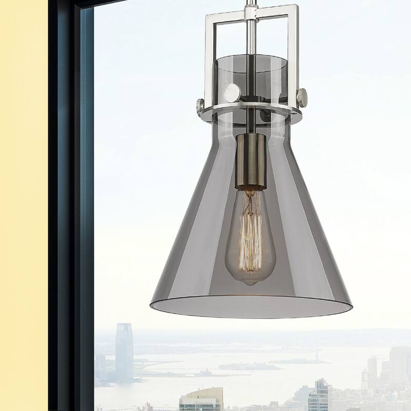 Innovations Lighting Newton Cone - 1 Light 10" Stem Hung Pendant