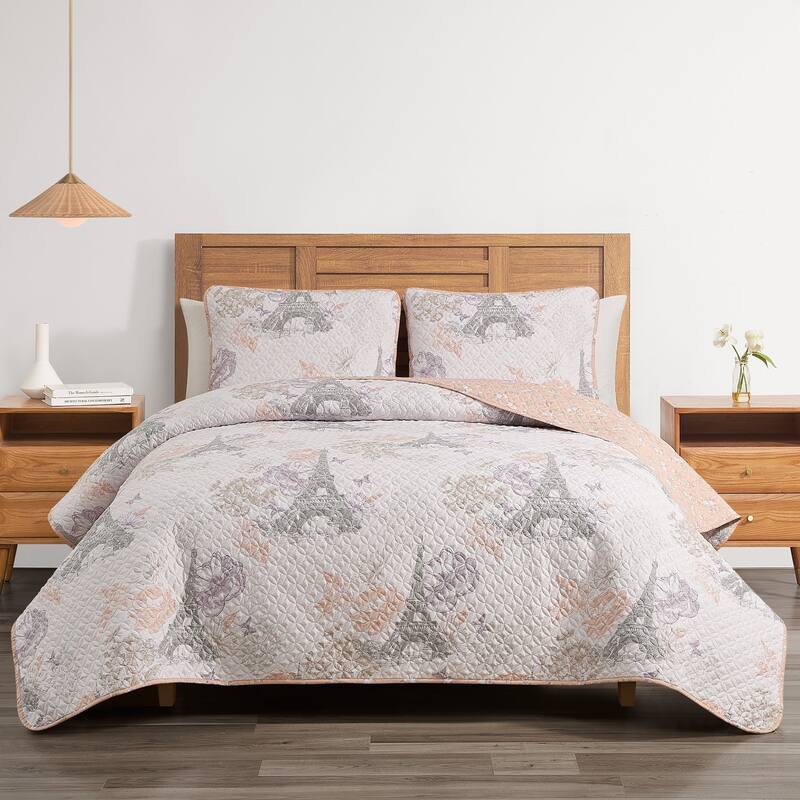 French Riviera Quilt Set