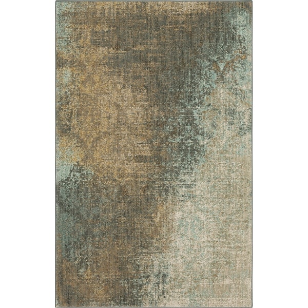 slide 2 of 7, Karastan Touchstone Catarina Area Rug 8' x 11' - Green - Runner/Rectangle