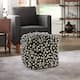 Option Black White & Grey Poker Dot Pattern Fabric