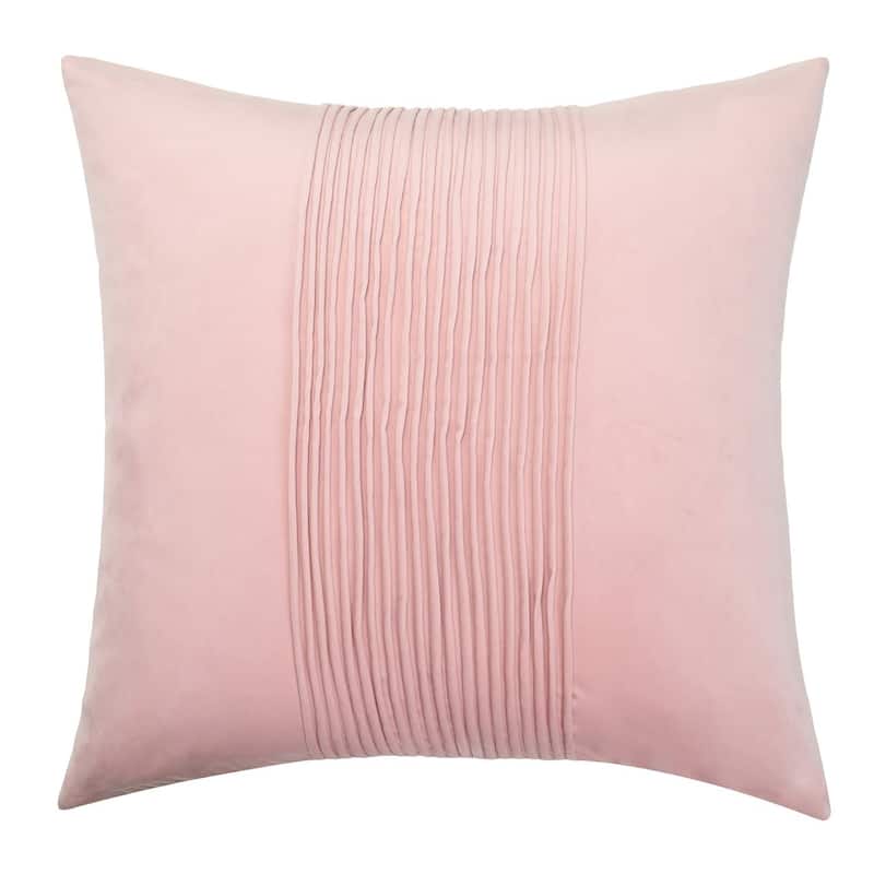 StyleCraft Dann Foley - Tuxedo - Velvet Tux Pleat Pillow