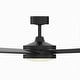 preview thumbnail 4 of 14, Fanimation Brawn 64 inch Indoor/Outdoor Smart Ceiling Fan with LED CCT Select Light Kit and Remote - Black