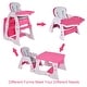 preview thumbnail 6 of 42, Costway 3 in 1 Baby High Chair Convertible Play Table Seat Booster - See details