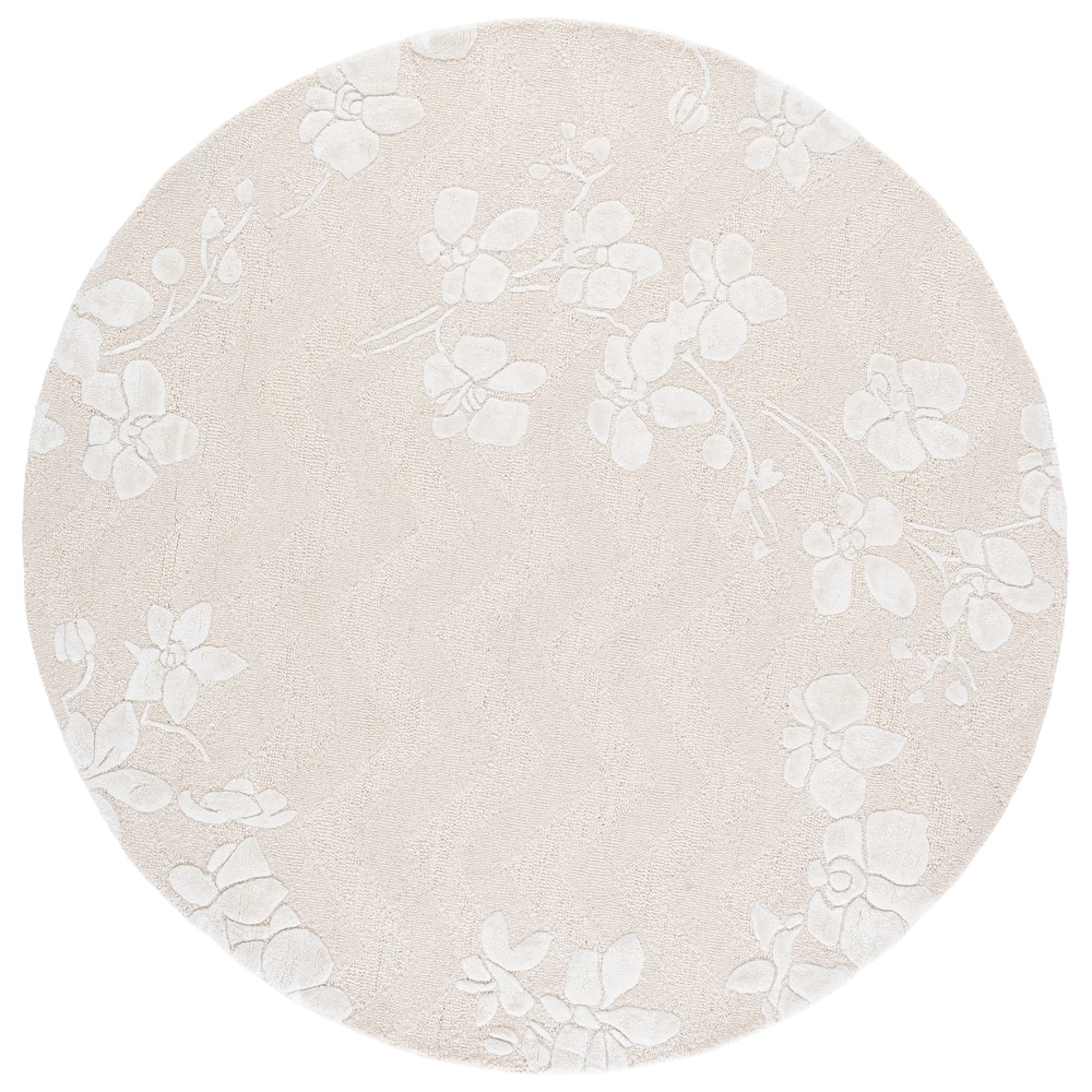 SAFAVIEH Handmade Glamour Barbe Wool Rug