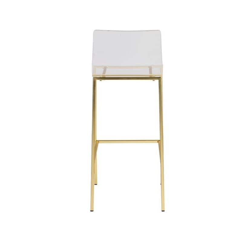 Sasha Modern Clear Transparent Stool
