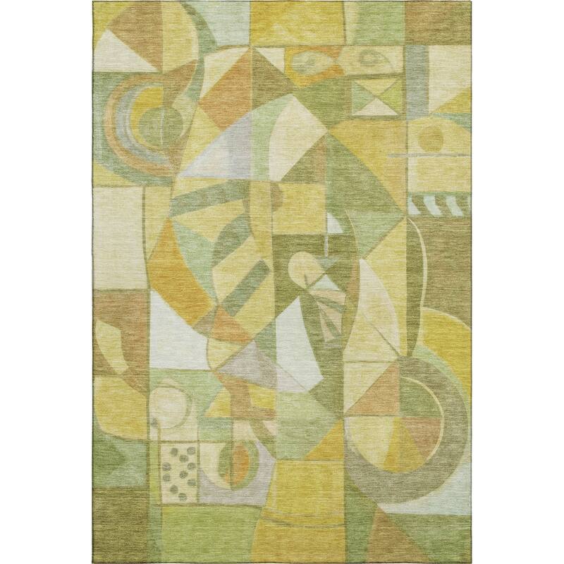 Premium Washable Super Soft Mosaic Contemporary Mayfield Rug