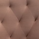 preview thumbnail 48 of 106, SEYNAR Modern Dining Chairs Set of 6, Velvet Accent Chair Tufted Back Armless Chair with Back Pull