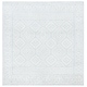 preview thumbnail 39 of 91, SAFAVIEH Tulum Yolonda Rustic Moroccan Boho Rug 10'x10'Square - Light Grey/Ivory