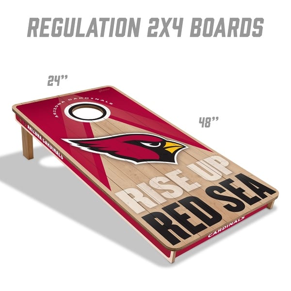 Arizona Cardinals NFL 2x4 Professional Cornhole Board Set