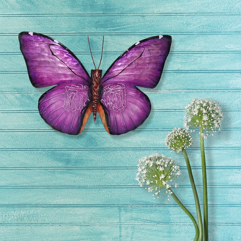 Butterfly Wall Decor Purple