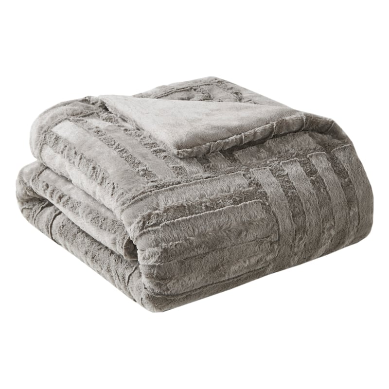 Madison Park Polar Ultra Plush Down Alternative Throw