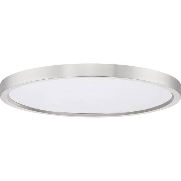 slide 2 of 5, Outskirts LED Flush Mount in Brushed Nickel Brushed Nickel