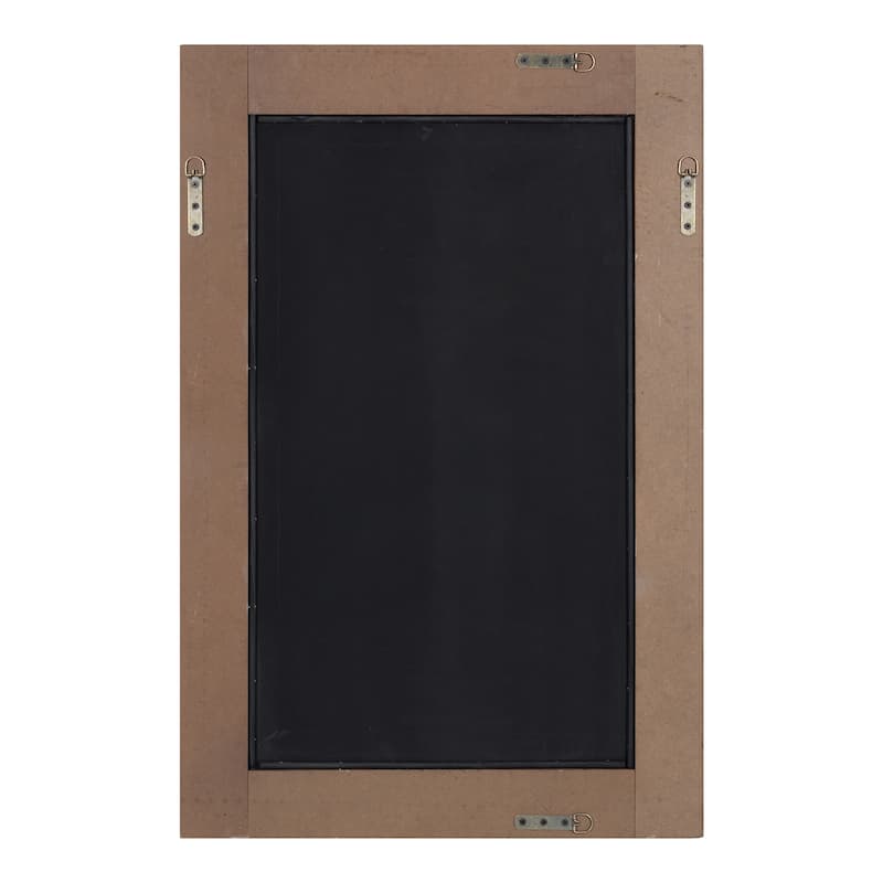 Kate and Laurel Strahm Wood Framed Wall Mirror
