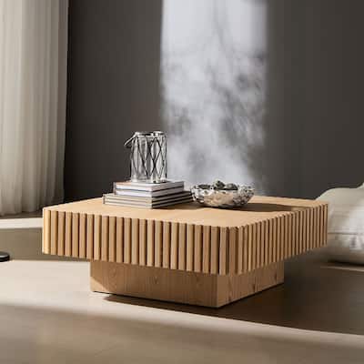 Versatile MDF Coffee Table with Sturdy Construction for Living Spaces