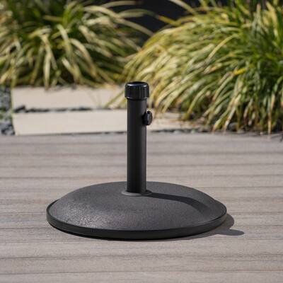 Roomfitters Round 33 lbs Umbrella Base, Sturdy Outdoor Umbrella Holder