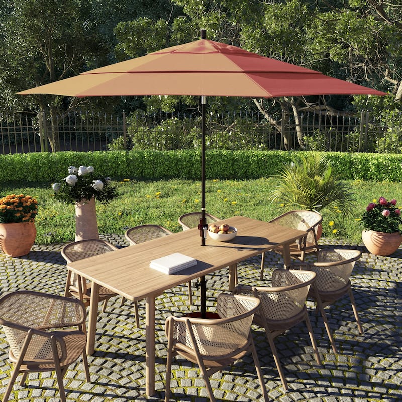 California Umbrella 11-Foot Market Umbrella in Bronze