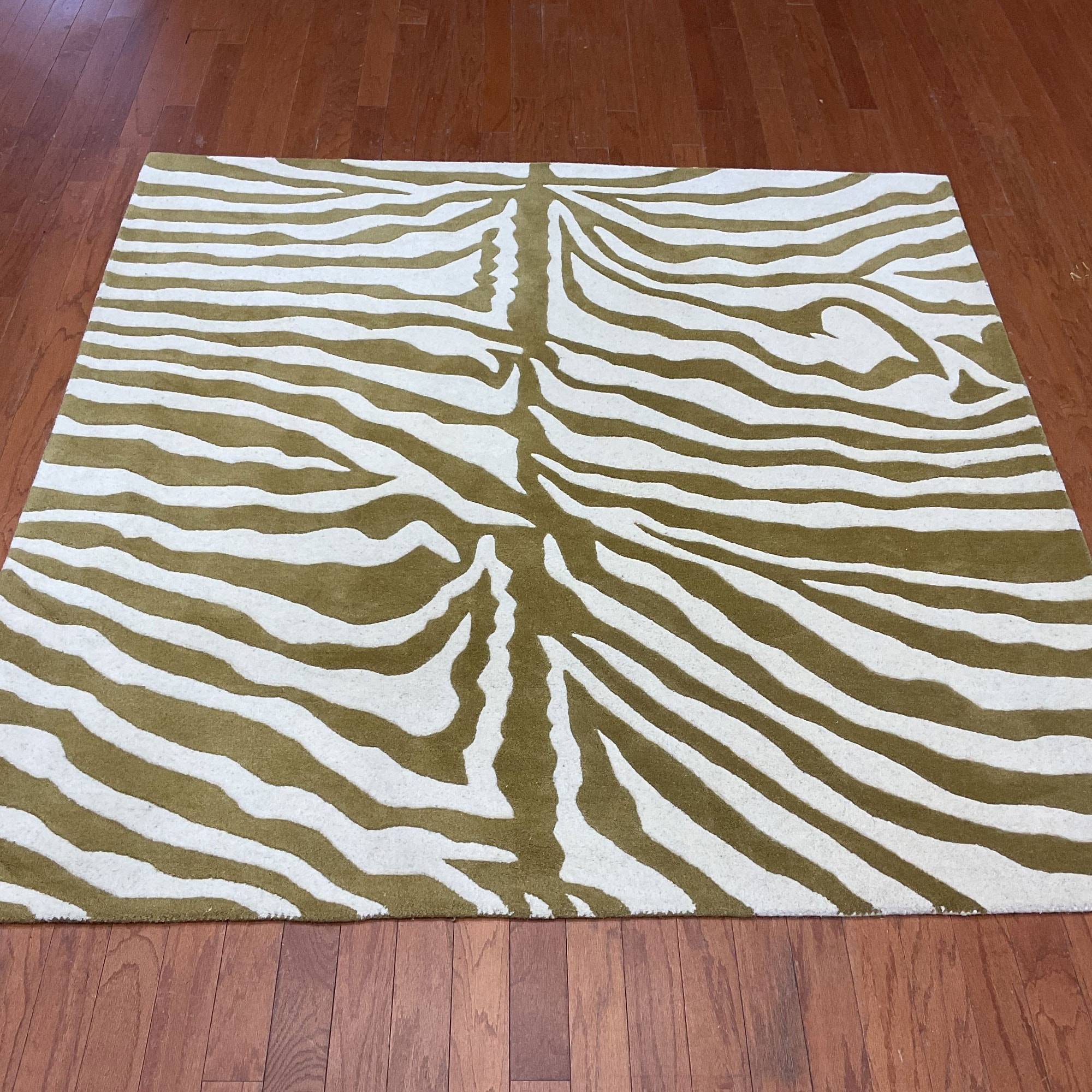 HERAT ORIENTAL Handmade 6' x 6' Wool Rug - 6' x 6'
