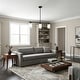 preview thumbnail 3 of 10, Zjvaive 3-Light 31.5" Linear Kitchen Island Pendant Light with Milk Glass Shade for Over Dining Table Living Room