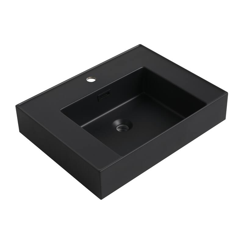 Beingnext 24"/30"/48"/60" Bathroom Vanity with Sink, Freestanding Bathroom Vanity with Soft Close Door
