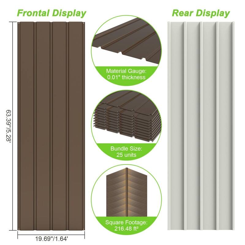Domi Premium Trapezoidal Steel Roofing & Cladding Panels - Ultimate Weather Protection