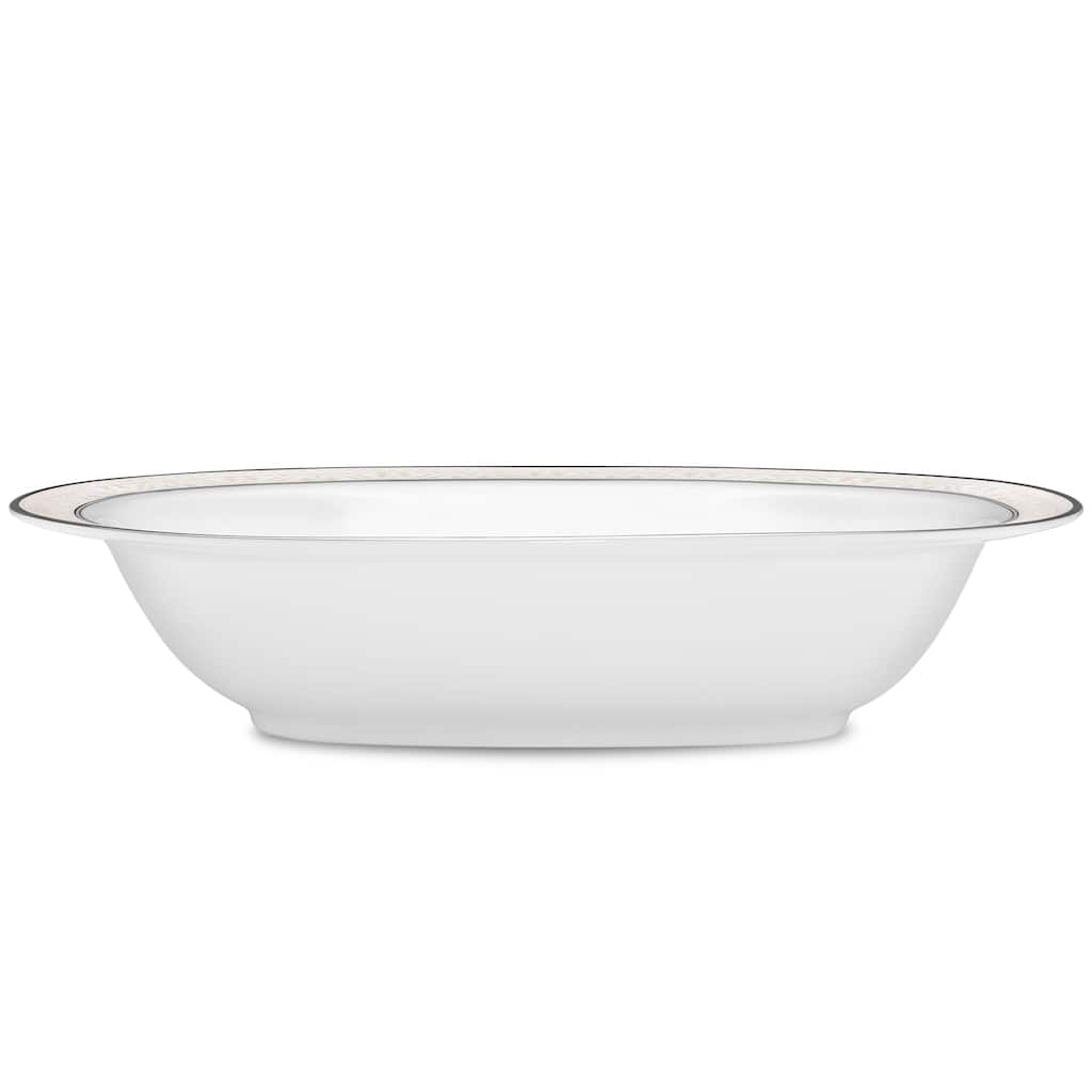 Montvale Platinum Oval Vegetable Bowl, 10.50", 24 oz.
