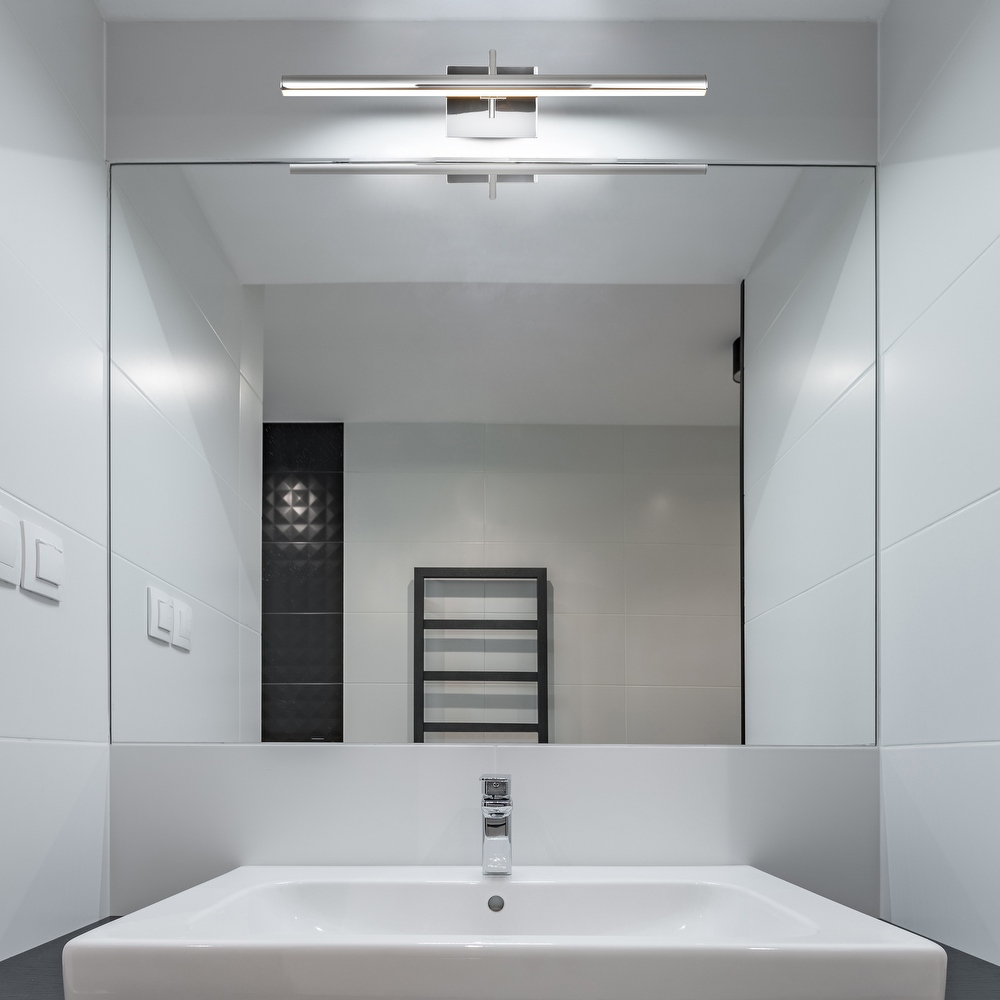 Integrated led deals bathroom vanity lights