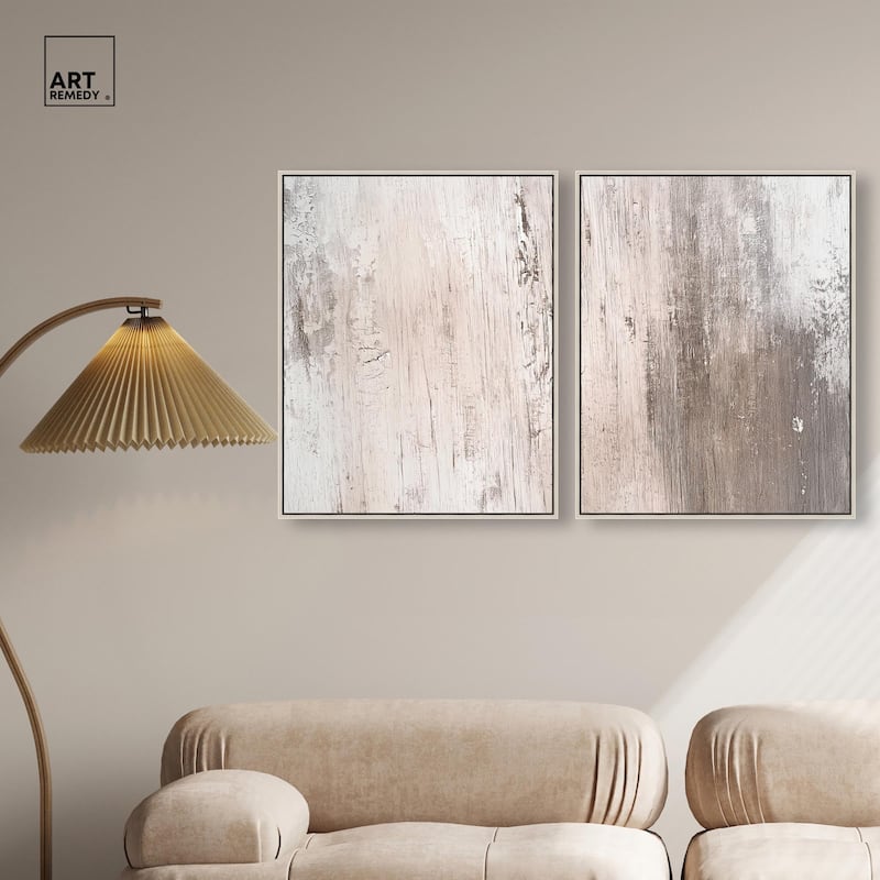Striated Texture IV Canvas Set of 2 by Art Remedy