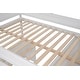 preview thumbnail 15 of 15, Functional Design Wood Loft Bed with Storage Space, White