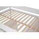 preview thumbnail 15 of 33, Modern Concise Style Full Size Loft Bed with Workstation,Drawers and Wardrobes Beneath,Wood Bed with Safety Guardrail