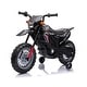 preview thumbnail 13 of 21, Electric Kids Ride-on Motorcycle with Training Wheels, Headlight, Engine Sounds, Rechargeable Battery Black