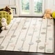 preview thumbnail 1 of 12, SAFAVIEH Handmade Kids Yasmeen Dotted Stripe Wool Rug 3' x 5' - Ivory/Multi