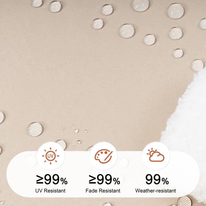 Outdoor Lounge Chairs Chaise Lounge Set with Adjustable Back and Cushions