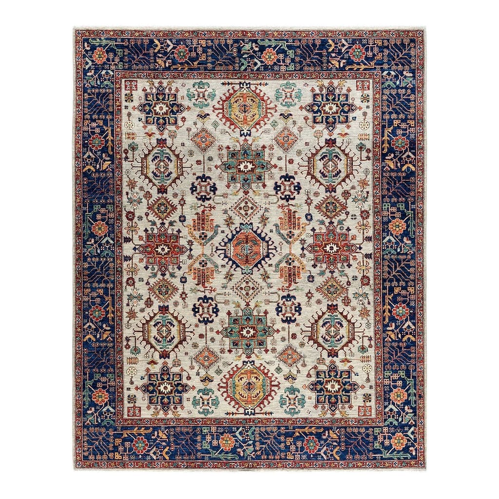Serapi One-of-a-Kind Hand-Knotted Area Rug - Brown, 8' 0" x 9' 11" - 8' 0" x 9' 11"