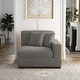 preview thumbnail 133 of 190, Modern Modular Sectional Sofa Corduroy Chaise Lounges