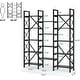 preview thumbnail 20 of 60, Large Triple Wide 5-Shelf Etagere Bookcase